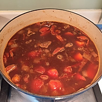 番茄牛肉面汤底的做法图解6