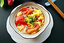 西红柿面汤的做法