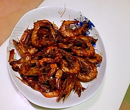 油焖大虾 空炸锅版的做法