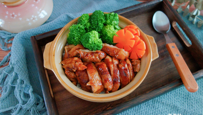 照烧鸡腿饭