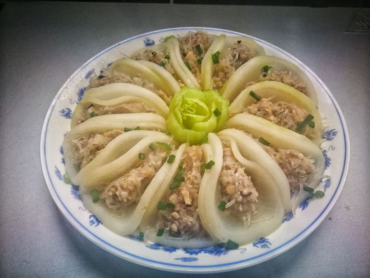 非常花开（蒸肉末）的做法