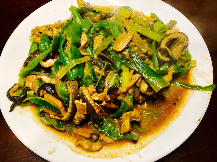 青花椒爆鳝丝的做法