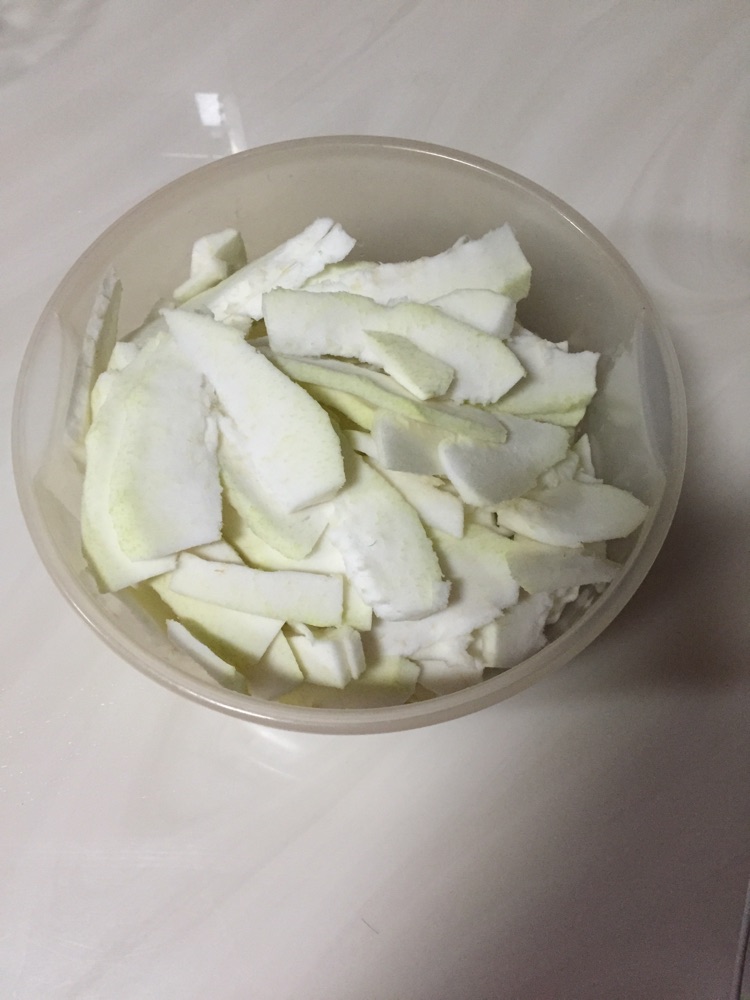 外婆味道的香辣柚子皮的做法图解4