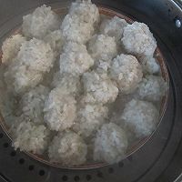 不辣的川菜——珍珠丸子（附阴米的做法）的做法图解9