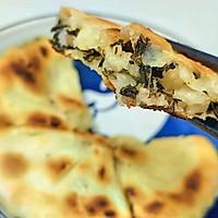 自制香椿干肉馅饼的做法图解9