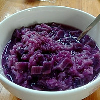 紫薯香米粥的做法图解3
