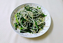 韭菜炒银芽的做法