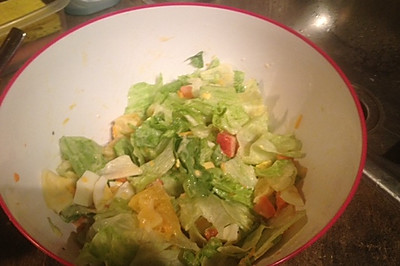 健康版蔬菜沙拉