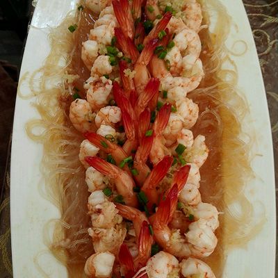 粉丝蒸虾