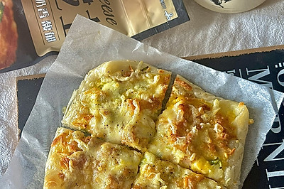 手抓饼快手披萨
