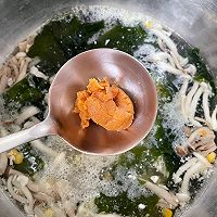 健康低卡味增汤，10分钟味增一下！的做法图解3