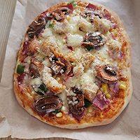 海鲜披萨的做法图解4