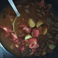 西红柿土豆炖牛腩的做法图解9