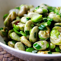 葱烩胡豆的做法图解10