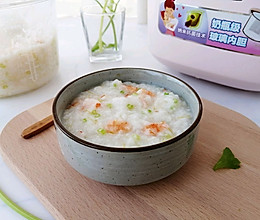 香芹鲜虾粥-宝宝辅食的做法