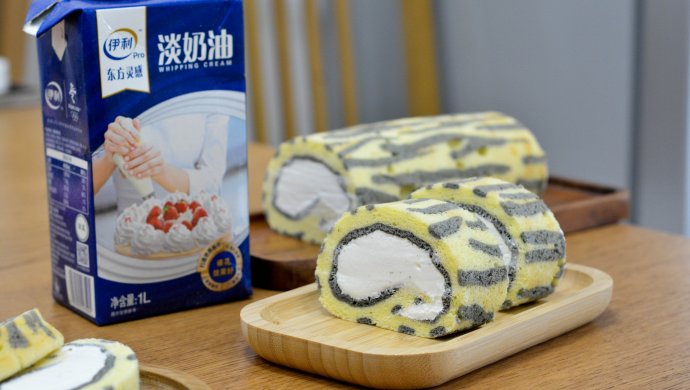 虎皮纹蛋糕卷