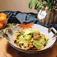 耗油手撕包菜的做法图解8