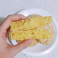 【低卡饱腹】玉米粉面包饼～减脂期主食的做法图解14