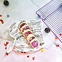 软软紫薯蛋糕卷的做法图解22