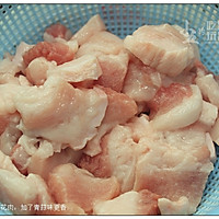 沙茶炒五花肉#青春食堂#的做法图解1