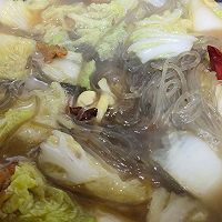 试做东北白菜肉炖粉条的做法图解6