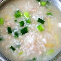 瘦肉葱花粥的做法图解10