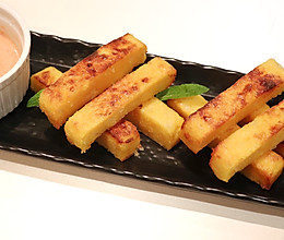 Polenta chips粗玉米粉薯条的做法