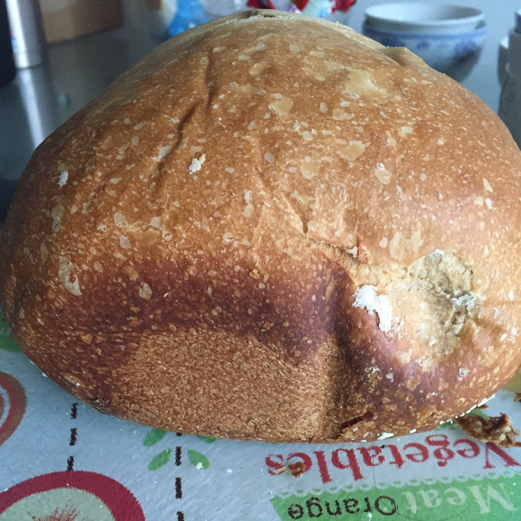 面包机之鸭蛋红糖全麦面包的做法