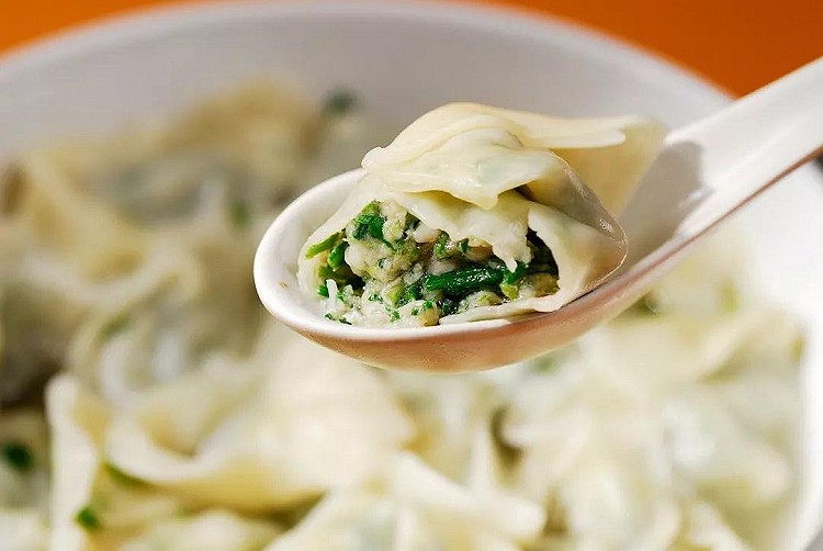 「周末菜」荠菜云吞的做法