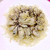 葱油牡蛎芽菜的做法图解3