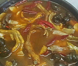 田螺鸭脚（家庭螺蛳粉汤底做法）的做法