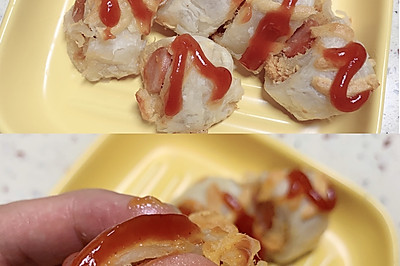 精品┋火腿肉松手抓饼