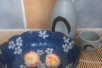 营养彩色米团