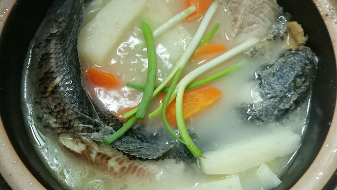 淮山生鱼汤
