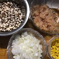 低脂鸡肉包加荤香包的做法图解1