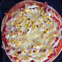 玉米培根pizza的做法图解6