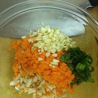 【留学厨房】鲜菌鸡肉饼的做法图解2