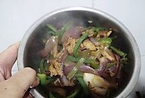 洋葱青椒炒肉的做法