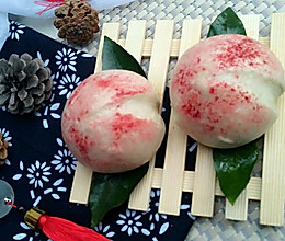 水蜜桃馒头#盛年锦食.忆年味#的做法