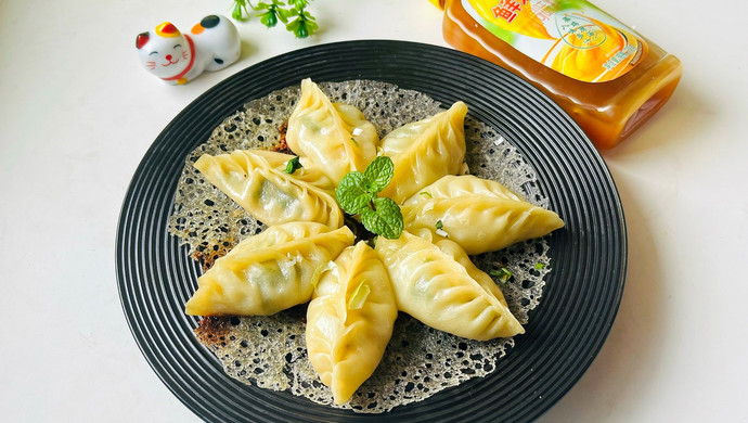 鸡汁冰花饺