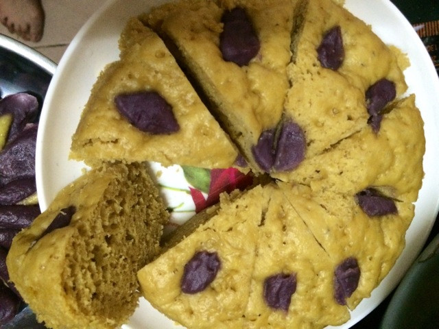 电饭煲蛋糕 与蒸发糕，步骤一样两种口味的做法