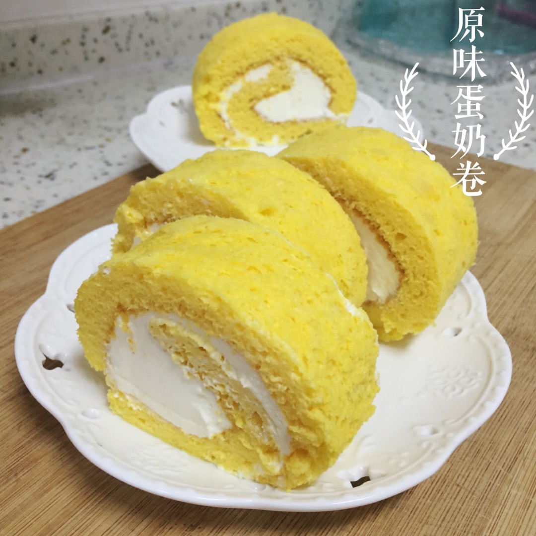 抹茶／原味蛋奶卷（低糖版，适合孕妇及老人食用）