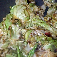 手撕包菜的做法图解4