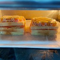 芝士火腿三明治的做法图解8