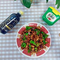 青椒炒肉丝的做法图解6