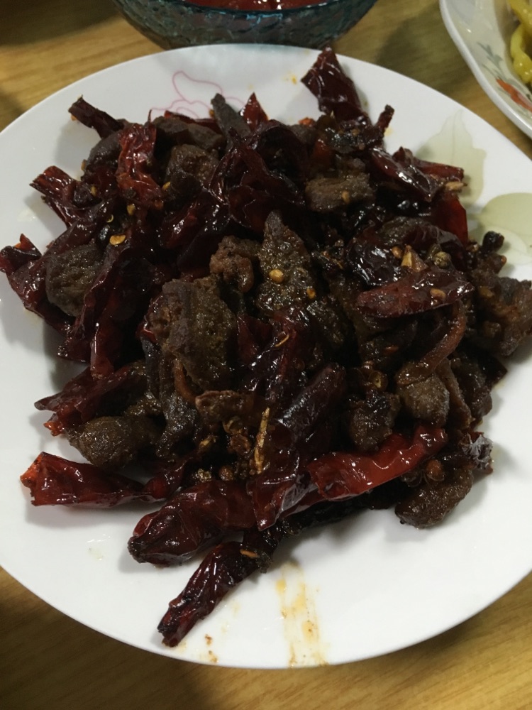 椒麻牛肉干的做法图解3
