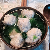 自制鱼滑丸子白菜汤（家常）的做法图解7