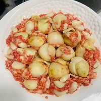 百合蒸肉的做法图解5