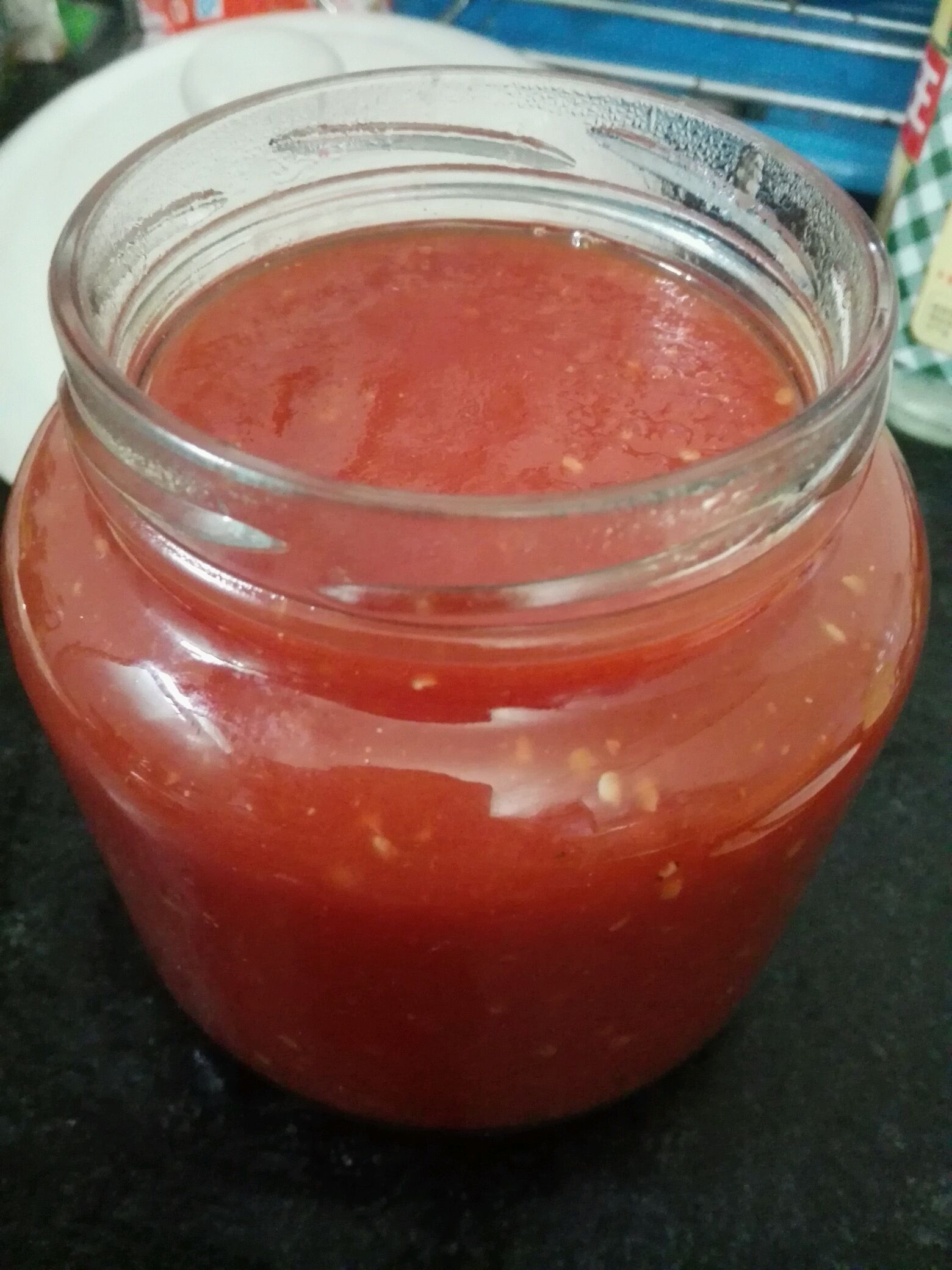 自制番茄酱的做法_【图解】自制番茄酱怎么做如何做好吃_自制番茄酱家常做法大全_烤啦_豆果美食