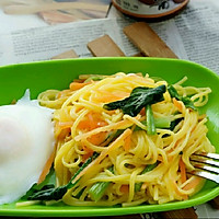 玉米面条荷包蛋#急速早餐#的做法图解6